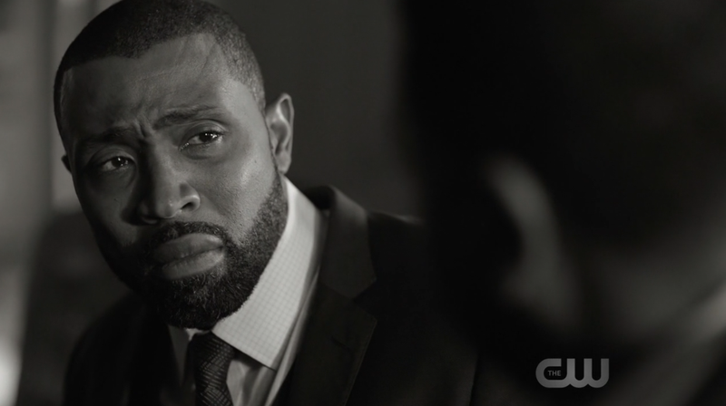 Jefferson having a heart to heart with his father in limbo.